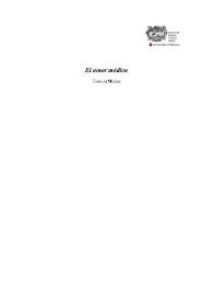 El amor médico / Tirso de Molina; edición de Blanca de los Ríos | Biblioteca Virtual Miguel de Cervantes