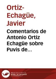 Comentarios de Antonio Ortiz Echagüe sobre Puvis de Chavannes / Javier Ortiz-Echagüe | Biblioteca Virtual Miguel de Cervantes