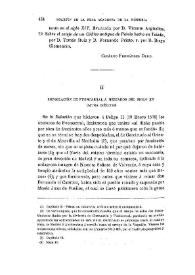Repoblación de Fuencarral a mediados del siglo XV. Datos inéditos / Fidel Fita | Biblioteca Virtual Miguel de Cervantes