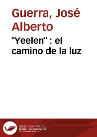 "Yeelen" : el camino de la luz / José Alberto Guerra | Biblioteca Virtual Miguel de Cervantes