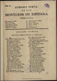Los monteros de Espinosa / [Lope de Vega] | Biblioteca Virtual Miguel de Cervantes