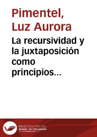 La recursividad y la juxtaposición como principios compositivos de Saña, de Margo Glantz | Biblioteca Virtual Miguel de Cervantes