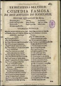La Hechicera del cielo / de Don Antonio de Nanclares | Biblioteca Virtual Miguel de Cervantes