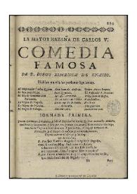 La mayor hazaña de Carlos V / de D. Diego Ximenez de Enziso | Biblioteca Virtual Miguel de Cervantes