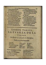 La fuerza de la verdad / del doctor D. Francisco de Malaspina | Biblioteca Virtual Miguel de Cervantes