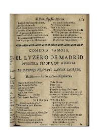 El luzero de Madrid Nuestra Señora de Atocha / de D. Pedro Francisco Lanine Sagredo | Biblioteca Virtual Miguel de Cervantes