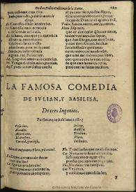 Ivlian y Basilisa / de tres ingenios | Biblioteca Virtual Miguel de Cervantes