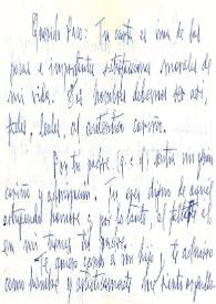 Carta de Carlos Lemos a Francisco Rabal. 1962 | Biblioteca Virtual Miguel de Cervantes