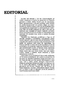 Boletín Iberoamericano de Teatro para la Infancia y la Juventud, núm. 45 (mayo-agosto 1989). Editorial | Biblioteca Virtual Miguel de Cervantes