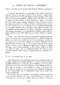 La poesía de Eladio Cabañero (Glosa, recuento y comentario del volumen en "Poesía, 1956-1970") / Manuel Ríos Ruiz | Biblioteca Virtual Miguel de Cervantes