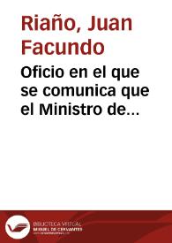 Oficio en el que se comunica que el Ministro de Fomento traslada al Ministro de Gobernación que se conmine a la Diputación Provincial de Huesca el exacto cumplimiento del artículo 46 del Reglamento de Comisiones Provinciales vigente. | Biblioteca Virtual Miguel de Cervantes