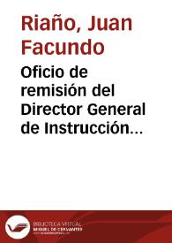 Oficio de remisión del Director General de Instrucción Pública de un oficio del Ministerio de Hacienda sobre la declaración de Monumento Nacional del ex-convento de San Francisco de Palma de Mallorca y su excepción de la desamortización para entregarlo a la Comisión de Monumentos de Baleares; se informa que se está tramitando un expediente relativo a un proyecto de obra para construir unas dependencias del Estado aunque, de llevarse a cabo, existe el proyecto de conservar el claustro | Biblioteca Virtual Miguel de Cervantes