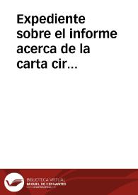 Expediente sobre el informe acerca de la carta circular de Miguel Luis Santos Rodríguez en la que propone la adquisición de tres alhajas de oro etruscas | Biblioteca Virtual Miguel de Cervantes