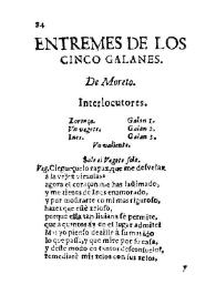 Entremes de los cinco galanes / De Moreto | Biblioteca Virtual Miguel de Cervantes