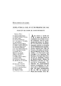 Junta pública del 15 de noviembre de 1944  : recepción del excelentísimo señor Conde de Rodezno / V. Castañeda | Biblioteca Virtual Miguel de Cervantes