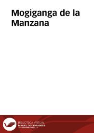 Mogiganga de la Manzana / Del Maestro Leon | Biblioteca Virtual Miguel de Cervantes