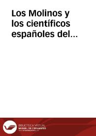 Los Molinos y los científicos españoles del Renacimiento / Garcia Tapia, Nicolás | Biblioteca Virtual Miguel de Cervantes