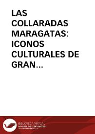 LAS COLLARADAS MARAGATAS: ICONOS CULTURALES DE GRAN VALOR / Rivero Perez, Manuel | Biblioteca Virtual Miguel de Cervantes
