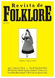 Revista de Folklore. Tomo 26b. Núm. 310, 2006 | Biblioteca Virtual Miguel de Cervantes