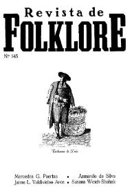Revista de Folklore. Tomo 13a. Núm. 145, 1993 | Biblioteca Virtual Miguel de Cervantes