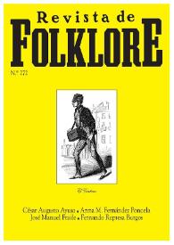 Revista de Folklore. Tomo 23b. Núm. 272, 2003 | Biblioteca Virtual Miguel de Cervantes