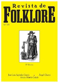 Revista de Folklore. Tomo 24b. Núm. 283, 2004 | Biblioteca Virtual Miguel de Cervantes