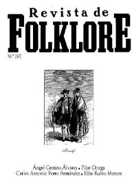 Revista de Folklore. Tomo 23a. Núm. 267, 2003 | Biblioteca Virtual Miguel de Cervantes
