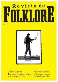 Revista de Folklore. Tomo 25b. Núm. 297, 2005 | Biblioteca Virtual Miguel de Cervantes