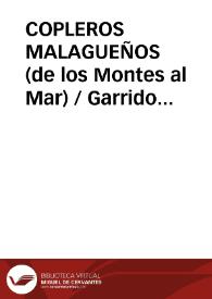 COPLEROS MALAGUEÑOS (de los Montes al Mar) / Garrido Palacios, Manuel | Biblioteca Virtual Miguel de Cervantes