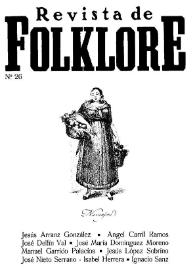 Revista de Folklore. Tomo 3a. Núm. 26, 1983 | Biblioteca Virtual Miguel de Cervantes