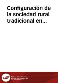 Configuración de la sociedad rural tradicional en Pesquera de Duero (Valladolid) a partir del Catastro de Ensenada / Bellido Blanco, Antonio | Biblioteca Virtual Miguel de Cervantes