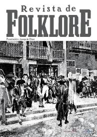 Revista de Folklore. Núm. 359, 2012 | Biblioteca Virtual Miguel de Cervantes