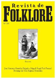Revista de Folklore. Tomo 23a. Núm. 268, 2003 | Biblioteca Virtual Miguel de Cervantes