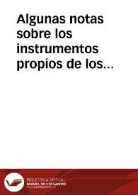 Algunas notas sobre los instrumentos propios de los Vaqueiros de Alzada / Fraile Gil, José Manuel | Biblioteca Virtual Miguel de Cervantes