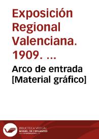 Arco de entrada [Material gráfico] | Biblioteca Virtual Miguel de Cervantes