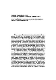 Juan Micón o el fin de las colecciones impresas de entremeses barrocos / Guillermo Gómez Sánchez-Ferrer | Biblioteca Virtual Miguel de Cervantes