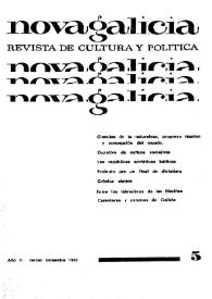 Nova Galicia : revista de cultura y política. Núm. 5, tercer trimestre 1967 | Biblioteca Virtual Miguel de Cervantes