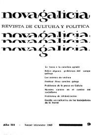 Nova Galicia : revista de cultura y política. Núm. 9, tercer trimestre 1968 | Biblioteca Virtual Miguel de Cervantes