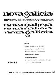 Nova Galicia : revista de cultura y política. Núm. 10-11, cuarto trimestre 1968-primer trimestre 1969 | Biblioteca Virtual Miguel de Cervantes