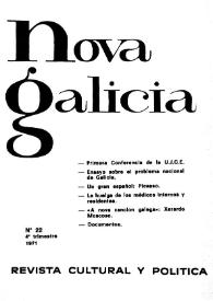 Nova Galicia : revista de cultura y política. Núm. 22, cuarto trimestre 1971 | Biblioteca Virtual Miguel de Cervantes