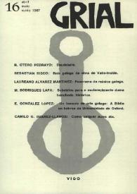 Grial : revista galega de cultura. Núm. 16, 1967 | Biblioteca Virtual Miguel de Cervantes