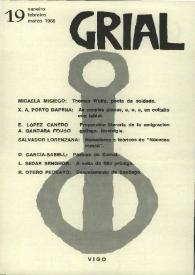 Grial : revista galega de cultura. Núm. 19, 1968 | Biblioteca Virtual Miguel de Cervantes