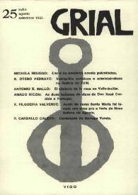 Grial : revista galega de cultura. Núm. 25, 1969 | Biblioteca Virtual Miguel de Cervantes