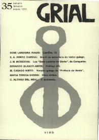 Grial : revista galega de cultura. Núm. 35, 1972 | Biblioteca Virtual Miguel de Cervantes