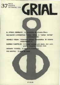 Grial : revista galega de cultura. Núm. 37, 1972 | Biblioteca Virtual Miguel de Cervantes