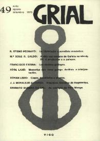 Grial : revista galega de cultura. Núm. 49, 1975 | Biblioteca Virtual Miguel de Cervantes