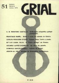 Grial : revista galega de cultura. Núm. 51, 1976 | Biblioteca Virtual Miguel de Cervantes