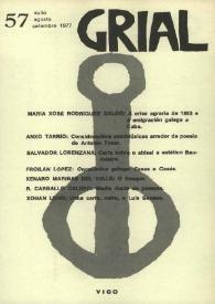Grial : revista galega de cultura. Núm. 57, 1977 | Biblioteca Virtual Miguel de Cervantes