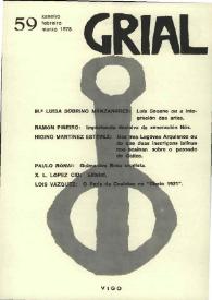 Grial : revista galega de cultura. Núm. 59, 1977 | Biblioteca Virtual Miguel de Cervantes