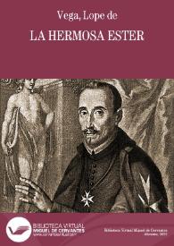 La hermosa Ester / Lope de Vega | Biblioteca Virtual Miguel de Cervantes